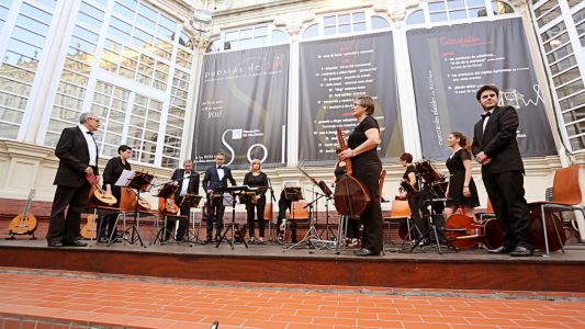 Concierto, Puestas de sol en patio de la diputación.